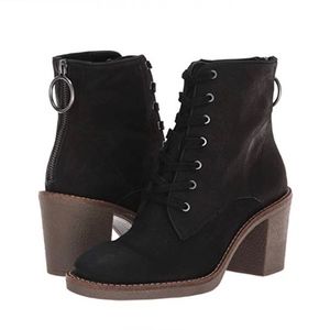 Lucky Brand Block Heel Ankle Booties - 6.5